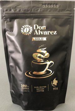 Don Alvarez Gold 70 г Колумбія кава розчинна сублімована 0007 фото