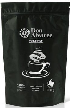 Don Alvarez Classic 200 г Колумбія кава розчинна сублімована 0004 фото