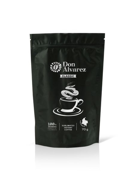 Don Alvarez Classic 70 г Колумбія кава розчинна сублімована 0004 фото