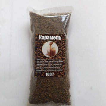 Кофе растворимый с ароматом Карамели 100 г сублимированный 0497 фото