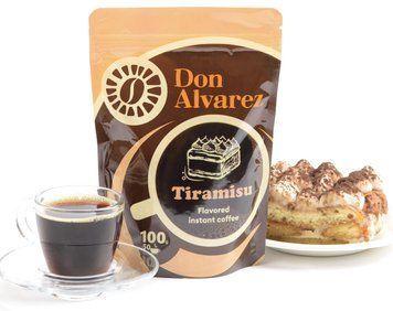 Don Alvarez Кофе растворимый с ароматом Тирамису 100 г сублимированнный 0018 фото
