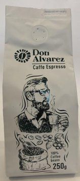 Don Alvarez Caffe Espresso зерновой кофе 250 г 100 % Арабика 0568 фото